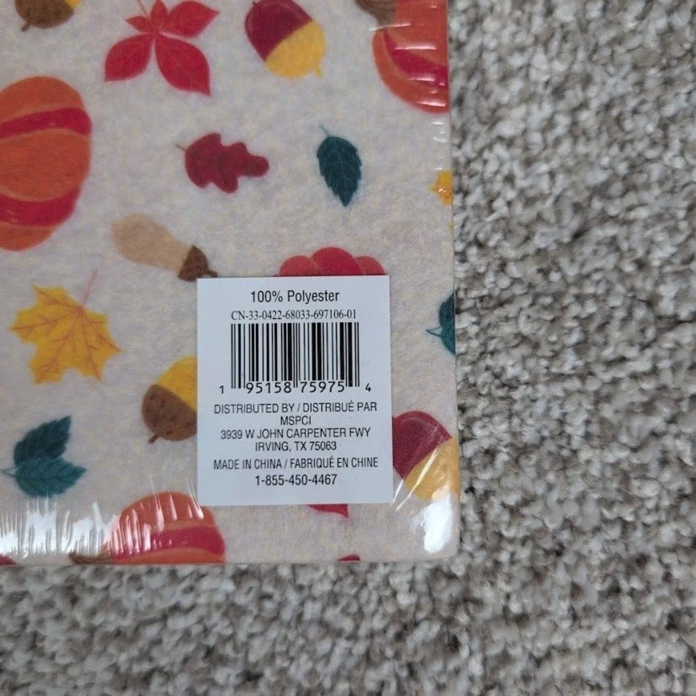 Creatology Thanksgiving Printed‎ Felt Fabric Sheet Fall Harvest Pumpkins